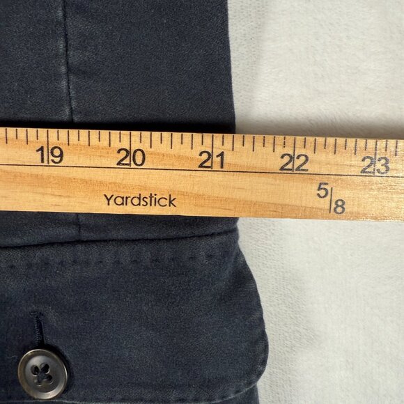 Arthur and Fox Blazer Pea Coat Men Size L 52 Blue Pockets Button Closure Jacket - Picture 6 of 15